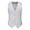 hgg111-White, variant on Mens Formal Tailored Suit Style Vest with Floral Print Wedding Occasion Design Special Event Blazer Alternative V Neck Vest