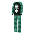 thumbnail image 5 of ZAXARRA Holiday Christmas Family Pajamas Matching Set Moose Xmas Pjs for Couples and Kids Baby Sleepwear, 5 of 10