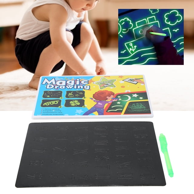 Tablero De Pintura Luminoso, Tablero Fluorescente De Reutilización, Institución Educativa De Materiales De Alta Para Educación Temprana Infantil En El Hogar