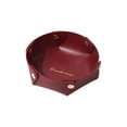 thumbnail image 1 of Awdenio Leather Tray Small Desktop Storage Box Bedside Table Car Key Wallet Cash Jewelry Watch Phone Coin Card Cosmetics Stationery DIY Home Decor 17.5x17.5cm, 1 of 4