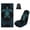 Black and Green-Sea Turtle Hibiscus, variant on Kuiaobaty Sea Turtle Print Car Seat Towel Cover After Gym Hibiscus Plumeria Print Sweat Towels for Car Seats Quick-Dry Seat Shield for Truck Sedan SUV, Easy to Install
