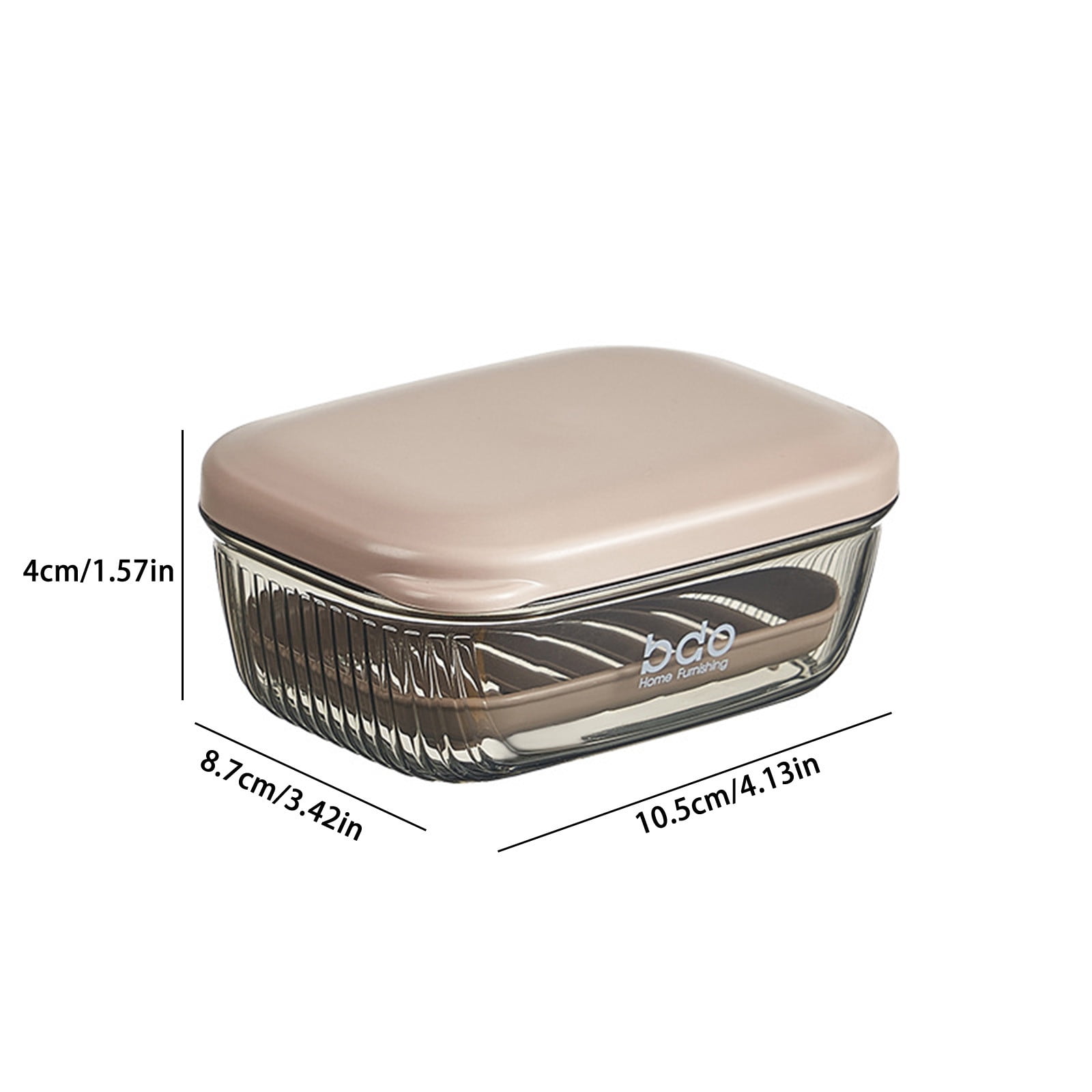 asjyhkr Travel Soap Case Leakproof Soap Container with Lid Portable Bar Soap Holder for Traveling Transparently Soap Dishes for Bathroom Shower Gym School Camping