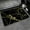 Black Gold Marble, variant on Earth Bath Mat,Wild Flowers Non-Slip Volume Super Absorbent Fast Drying for Bathroom Kitchen Door mat,Eco-Friendly Easy to Clean 16×24Inch (40 * 60cm)