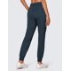 thumbnail image 2 of Pantalones Jogger CRZ YOGA con tiro de 71 cm y bolsillos, color azul marino, talla M, 2 of 6