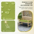 thumbnail image 2 of Indoor/Outdoor Bench Cushion, Waterproof Patio Bench Seat Cushion with Non-Slip Bottom, Tufted Bench Cushions for Indoor/Outdoor Furniture, 36x14x4 inch, Green, 2 of 14