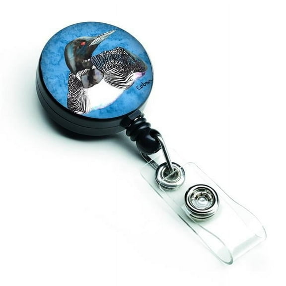 Carolines Treasures 8717BR Loon Retractable Badge Reel