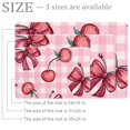 thumbnail image 2 of Cute Cartoon Cherries and Bows Entryway Rug, 2x3 Area Rug Indoor Door Mat Non-slip Washable Floor Carpet Rug for Bedroom Office Dining Room Bathroom, 2 of 7