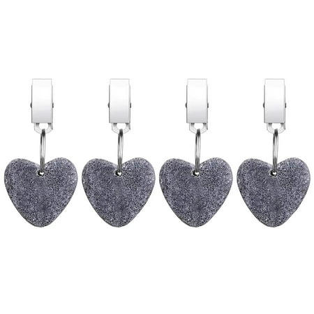 

Decoration For Home Table Cloth Tablecloth Counterweight Tablecloth Pendant Heart Shape Table Cover Counterweight Stone Table Counterweight Hanger With Metal Clip For Tablecloth Decor Dinner