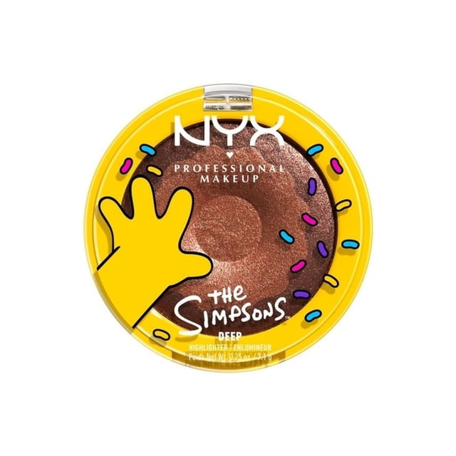 Donut Hghltr Glazed Over Nyx Professional Make Up Simpsons