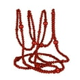 thumbnail image 2 of yotijay Christmas Beaded Garland Boho Decor Wood Beads Garland Wall Hanging Prayer Beads Red, 2 of 9