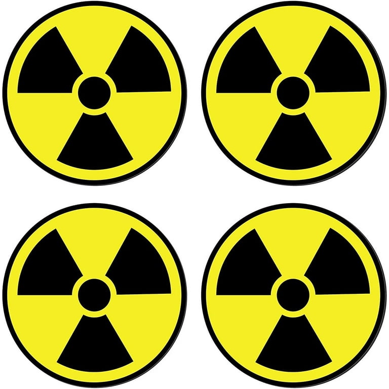 Radioactive Material Warning Stickers Radioactive Materials Warning Stickers  : United Nuclear , Scientific Equipment & Supplies, United Nuclear ,  Scientific Equipment & Supplies