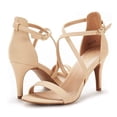 thumbnail image 2 of Sandalia DREAM PAIRS DOLCE para Mujer Tacón de Aguja Nude 7, 2 of 7