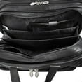thumbnail image 6 of McKlein WEST TOWN, Checkpoint-Friendly Detachable Wheeled Laptop Briefcase, Pebble Grain Calfskin Leather, Black (15705), 6 of 10