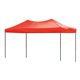 thumbnail image 1 of Carpa 3 x 4.5 m Jardimanía, Toldo Antisombra, Acero Reforzado y Lona Resistente, Portátil y Plegable rojo, 1 of 7