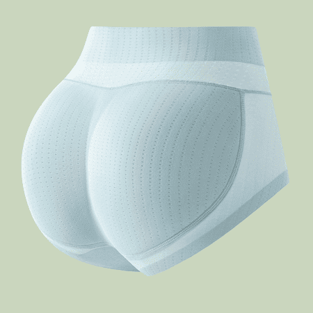 Fulorrnie Underwear for Women Breathable Cheeky Tummy Control Seamless Panty Cute High Waist Elastic Comfort Panties  Blue  XL