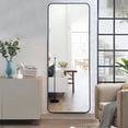 thumbnail image 3 of Full Length Mirror Floor Rectangle Black 64"x22", 3 of 5