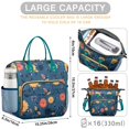 thumbnail image 4 of Pioneer Flower Floral Print Pattern Womens Lunch Box for Work,Insulated Large Lunch Bag for Tween and Teen,Loncheras Para Mujer,Leakproof Adult Lunch Bag for Work,Beach,Travel,Picnic,Camping, 4 of 6