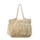 thumbnail image 1 of Bolso Mano para Mujer Tejido Paja Gran Capacidad Con Borla, 1 of 9