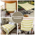 thumbnail image 6 of Yellow Striped Large Tapestry for Bedroom Wall Hanging Tapestry, Farmhouse Vintage Stripes Ceiling Backdrop Tapestries Poster Blanket Wall Decor for Teens Room Living Room Dorm 86" x 104", 6 of 8