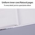 thumbnail image 4 of 7 Inch Photo Album 100 Sheet Family Vertical Container Interleaf Picture Storage Holder Party Anniversary Portable Collective Book Organizer Type 1, 4 of 9