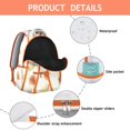 thumbnail image 4 of Papaya Inspired Backpack - Trendy & Practical School Backpack for Students, Large Capacity Bookbag Gift with Padded Straps, Ideal for Work & Study, 4 of 6