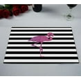 thumbnail image 2 of EREHome Set de 2 Sets de Table Flamant Rose Pailleté 12x18 Pouces, 2 of 2