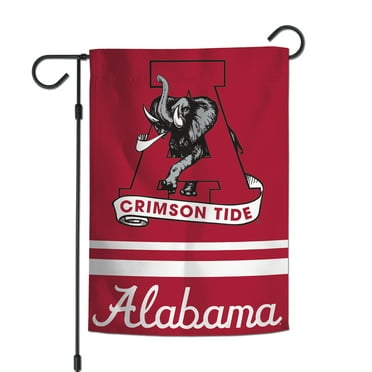 WinCraft Alabama Crimson Tide 12'' x 18'' Double-Sided College Vault Garden Flag