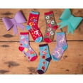 thumbnail image 5 of Foozys Kids Girl’s Flamingos Socks - Colorful Fun Crazy Cute Crew Socks, 5 of 9