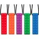 thumbnail image 1 of 5 Pcs Teething Necklace for Kids, Sensory Chew Toy for Biting & ADHD, 1 of 5