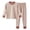 Pink, variant on Ulanda Kids Thermal Underwear Set Toddler Winter Base Layer Ultra Soft Long Johns for Little Big Boys Girls (Blue, 3-4 Years)