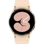 Pre-Owned Samsung Galaxy Watch 4 (GPS) + Cellular 40 mm Pink Gold Aluminum Case with Pink Gold Sport Band,