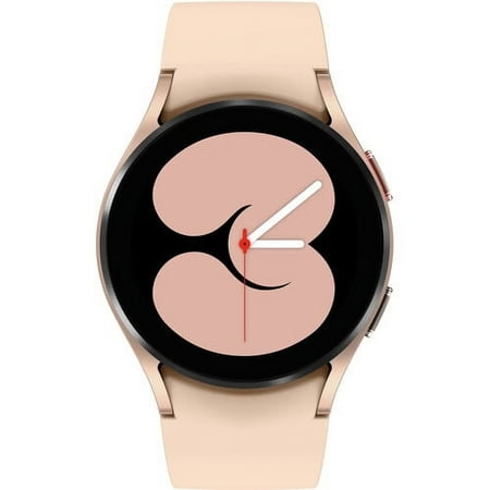 Samsung Galaxy Watch 4 (GPS) + Cellular 40 mm Pink Gold Aluminum Case with Pink Gold Sport Band, (Pre-Owned)