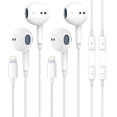 thumbnail image 1 of Auriculares UYHKVXF para iPhone Wired Lightning con micrófono y volumen, 1 of 7