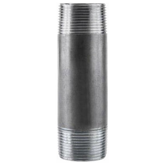 STZ 500838 1-1/4 x 5 In. Black Pipe Nipple - Quantity 5