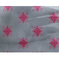 thumbnail image 4 of oneOone Georgette Viscose Fabric Floral Block Printed Craft Fabric BTY 42 Inch Wide, 4 of 4