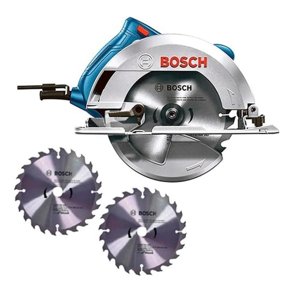 Sierra Circular 1800w Gks 150 Incluye 2 Discos Madera Bosch BOSCH GKS 150