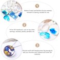 thumbnail image 2 of OUNONA 4pcs Reusable Epoxy Resin Mold for DIY Lovers White Casting Tools, 2 of 8