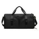thumbnail image 3 of Qarigey Bolsa de gimnasio de gran capacidad, bolsa de almacenamiento de Fitness, bolsa de equipaje de viaje impermeable portátil, accesorios de soporte Envolturas para manijas de equipaje Negro, 3 of 6