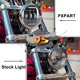 thumbnail image 2 of Proyector de luz baja para faros delanteros redondos de motocicleta de 60 W de 5,75 pulgadas con señal de giro DRL, 2 of 5