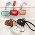 thumbnail image 1 of Women Leather Coin Card Key Ring Wallet Pouch Mini Purse Zipper Small Change Bag,1pc, 1 of 1