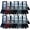 12 Pairs Mens / Snowflakes, variant on SOCKS'NBULK Wholesale Bulk Winter Magic Gloves Warm Brushed Interior, Stretchy Assorted Mens Womens