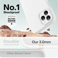 thumbnail image 4 of Funda de Silicona Engrosada para iPhone 12 Pro Max, Blanca, 4 of 7