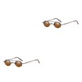 thumbnail image 1 of Guardurnaity Gafas de sol retro clásicas Estilo atemporal y gafas de protección UV400 Gafas de sol STEAMPUNK C4 C4 2Conjunto, 1 of 6