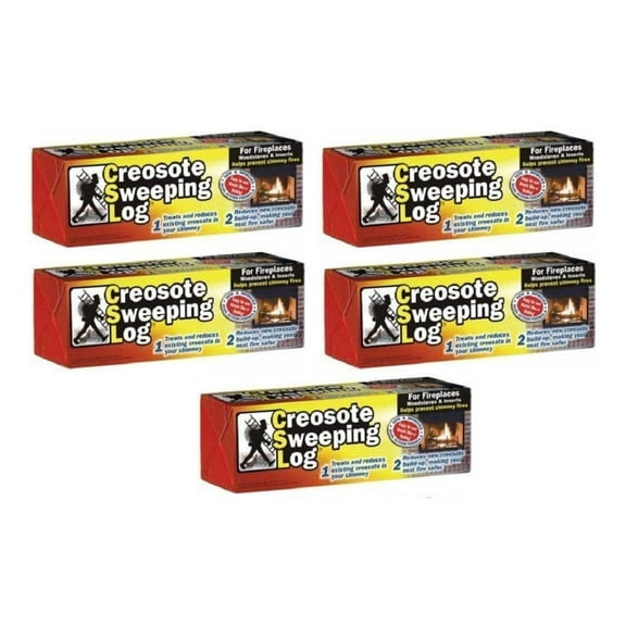 CSL Creosote Sweeping Log Chimney Cleaner - Quantity 5