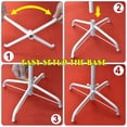 thumbnail image 5 of Sunny 6FT Birch Light Tree 240 LED Lighted Warm White Christmas Decoration Xmas, 5 of 6