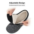 thumbnail image 3 of LongBay Men's Adjustable Diabetic Slippers Memory Foam Arthritis Edema Swollen House Shoes, 3 of 6