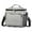 Grey, variant on Men's Reusable Lunch Bag 10L Insulated Lunch Bag with Adjustable Shoulder Strap Suitable for Adult Work/school/outdoor Activities Black， for Outdoor Picnic Travel Meal Prep