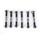 thumbnail image 1 of 6 pcs Adjustable Servo Links Tie Rod Set for RC Car 1/10 Buggy Tourning Car 47mm Accessoriesblack, 1 of 3