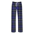 thumbnail image 6 of Horkkom Plaid Pajama Pants Women Mens Elastic Waist Casual Comfy Bottoms Loose Spring Fall Pajamas Sleepwear Full Length Pants with Pockets XL, 6 of 6