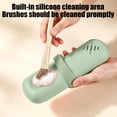 thumbnail image 6 of Travel Makeup Brush Holder Pouch, Silicone Cosmetic Organizer with Cleaning Panel for Dust-Proof Storage, 6 of 6